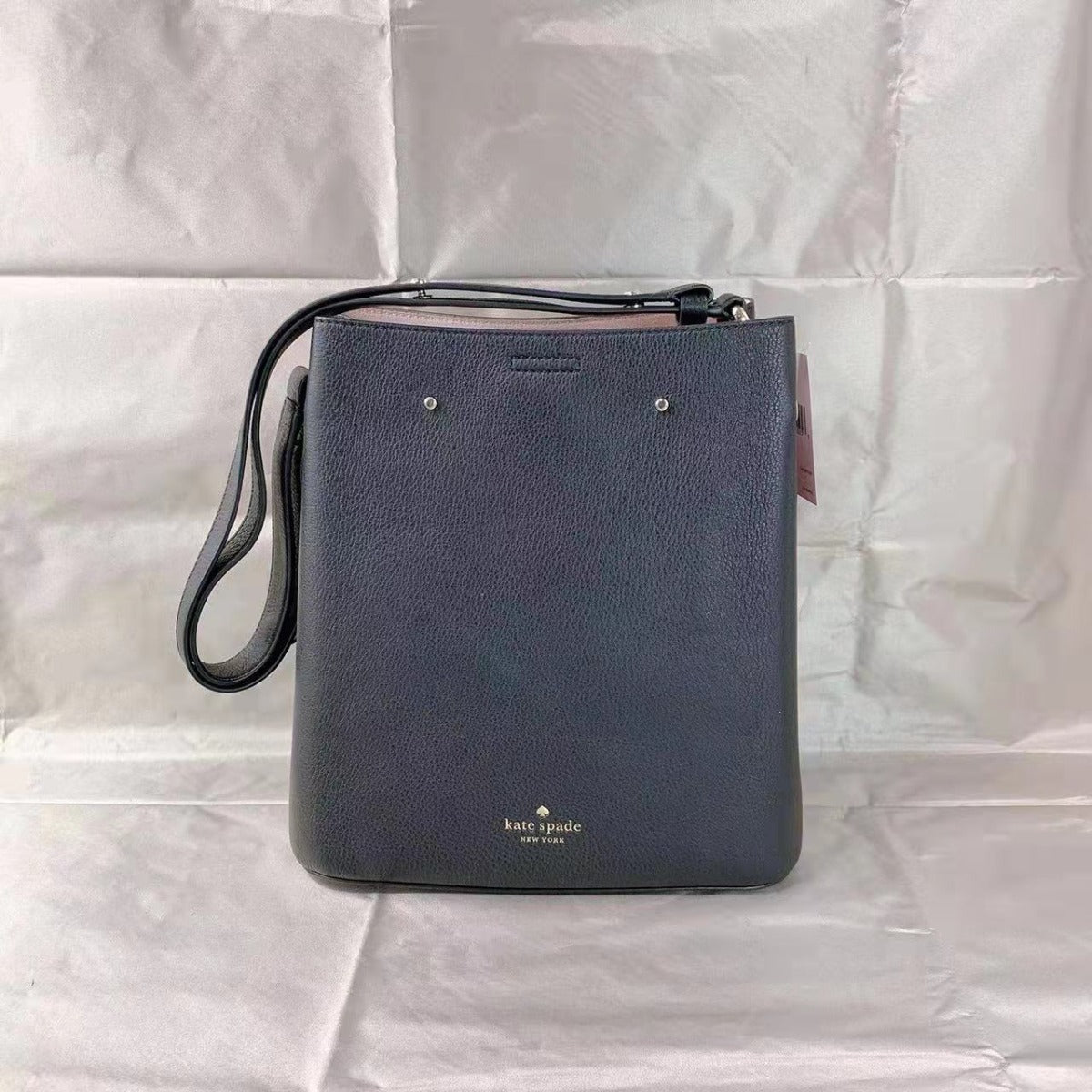 Kate Spade WKRU6827 marti large bucket bag in black Kate Spade WKRU6827 marti large bucket bag in black